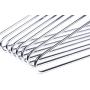 Amber Home Heavy Duty Metal Wire Hanger Metal Shirt Hanger Suit Hanger Coat Hangers with Polished Chrome (20)