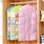 Anubis coca 16 Pockets Clothing Hanger Closet Shoes Underpants Storage Bag Foldable, Hanging Closet Organizer - Closet Hanger Organizer, Hanging Closet Shelves, Clothes Hangers, Closet Hanging Shelf Anubis coca 16 Pockets Clothing Hanger Closet Shoes Underpants Storage Bag Foldable, Hanging Closet Organizer - Closet Hanger Organizer, Hanging Closet Shelves, Clothes Hangers, Closet Hanging Shelf