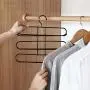 HJYPYJ Magic Hanger,Double-Sided Can Hang Multifunction Magical Hangers,Iron Double-Sided Layer 6 Trouser Hangers,Space-Saving Organizer Hangers, Convenient Storage/Black / 30x27.5cm HJYPYJ Magic Hanger,Double-Sided Can Hang Multifunction Magical Hangers,Iron Double-Sided Layer 6 Trouser Hangers,Space-Saving Organizer Hangers, Convenient Storage/Black / 30x27.5cm