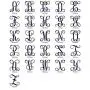Rectangle Metal Monogram Letter, Monogram Wreath, Door Hanger Monogram, Metal Monogram Letter, Wall Art