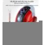 QQT Multifunctional Ironing Machine, Household Handheld Mini Vertical steam Iron, Hanging Ironing Machine, Portable steam Gift-red