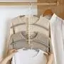HJYPYJ Magic Hanger,Fold Multifunctional Hangers,Detachable Multi-Layer Hook Design,Space-Saving Organizer Hanger Strong Bearing Capacity/White / 44x40cm HJYPYJ Magic Hanger,Fold Multifunctional Hangers,Detachable Multi-Layer Hook Design,Space-Saving Organizer Hanger Strong Bearing Capacity/White / 44x40cm