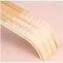 10pcs 40 cm Clothes Hanger Dry Wet Dispaly Wooden Suit Hanger Coats Dress Skirts Anti Slip Hanger Decoration