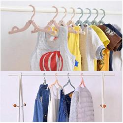 Newly Portable Travel Clothes Hanger Folding Hangers Space Saving Travel Laundry Supplies 10pcs Random Color