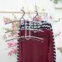 Iddefee Clothes Hanger 5-Pack Shirt Hangers Space Saving Metal Durable Multi-Functional Clothes Hangers Closet Organizers Multifunctional Hanger Pants Hangers (Color : Random, Size : 36362cm)