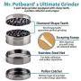 MR. POTBEARD Stash Boxes Kit with Herb Grinder, Odor Absorber, Airtight Containers, Poking Tool and Rolling Tray - Bamboo Secret Boxes - Organizer and Accessories - Includes 2 x Smell Proof Jars MR. POTBEARD Stash Boxes Kit with Herb Grinder, Odor Absorber, Airtight Containers, Poking Tool and Rolling Tray - Bamboo Secret Boxes - Organizer and Accessories - Includes 2 x Smell Proof Jars