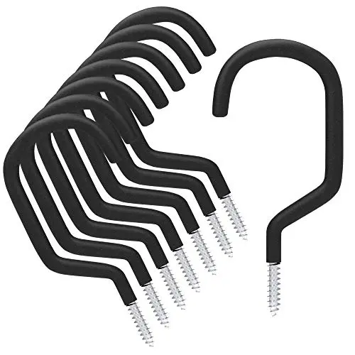 StoutMax Heavy Duty Bike Storage Hooks Set, 8 Pack StoutMax Heavy Duty Bike Storage Hooks Set, 8 Pack