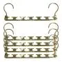 Wonder Hanger Heavy Duty 360 Swivel Action Hanger, Pack of 5 in Gold Tone - Keep Your Clothes Organized and Wrinkle-Free! Wonder Hanger Heavy Duty 360 Swivel Action Hanger, Pack of 5 in Gold Tone - Keep Your Clothes Organized and Wrinkle-Free!
