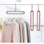 10pcs Random Color Non-Slip Plastic Clothes Hanger Storage Rack Holder Wardrobe Closet Organizer Clothing Space Saving Hanging Hooks 10pcs Random Color Non-Slip Plastic Clothes Hanger Storage Rack Holder Wardrobe Closet Organizer Clothing Space Saving Hanging Hooks