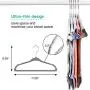 Minnebaby 30 Pack Neutral Grey Baby Clothes Velvet Hangers-Ultra Thin No Slip Nursery Hangers with 6 Pcs Baby Clothing Dividers Minnebaby 30 Pack Neutral Grey Baby Clothes Velvet Hangers-Ultra Thin No Slip Nursery Hangers with 6 Pcs Baby Clothing Dividers