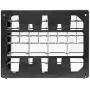 Akro-Mils 10124 24 Drawer Plastic Parts Storage Hardware and Craft Cabinet, 20-Inch x 16-Inch x 6.5-Inch, Black Akro-Mils 10124 24 Drawer Plastic Parts Storage Hardware and Craft Cabinet, 20-Inch x 16-Inch x 6.5-Inch, Black