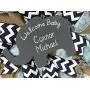 Elephant Baby Nursery Decor | Elephant Theme Baby Shower Door Hanger
