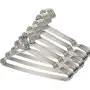 Gabbay 50 Pack Clothes Hangers Stainless Steel Strong Metal Wire Hangers Clothes Hangers 16.5 Inch Gabbay 50 Pack Clothes Hangers Stainless Steel Strong Metal Wire Hangers Clothes Hangers 16.5 Inch