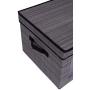 Internets Best Storage Boxes with Window | Durable Storage Bin Basket Containers with Lids and Handles | Clothes Nursery Toys Organizer | Grey Internets Best Storage Boxes with Window | Durable Storage Bin Basket Containers with Lids and Handles | Clothes Nursery Toys Organizer | Grey