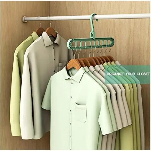 10pcs Random Color Clothes Hanger Multi-Port Support Circle Clothes Drying Racks Multifunction Plastic Scarf Clothes Hanger Hangers Storage Rack 10pcs Random Color Clothes Hanger Multi-Port Support Circle Clothes Drying Racks Multifunction Plastic Scarf Clothes Hanger Hangers Storage Rack