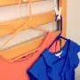 HANGERWORLD 40 Blue Orange 16inch Plastic All Purpose Coat Clothes Garment Pant Skirt Bar Hangers Loop Hooks HANGERWORLD 40 Blue Orange 16inch Plastic All Purpose Coat Clothes Garment Pant Skirt Bar Hangers Loop Hooks