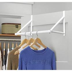 Whitmor Over The Door Closet Rod, White