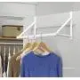 Whitmor Over The Door Closet Rod, White Whitmor Over The Door Closet Rod, White
