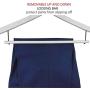 5-Pack Heavy Duty Hangers,High-Grade Coat Suit Hangers with Pants Bar,Plastic Clothes Hangers with 360 Degree Swivel Hook,Upgrade Plastic Materials White Hangers,No Fading,Pearl White 5-Pack Heavy Duty Hangers,High-Grade Coat Suit Hangers with Pants Bar,Plastic Clothes Hangers with 360 Degree Swivel Hook,Upgrade Plastic Materials White Hangers,No Fading,Pearl White