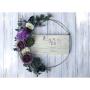 Hospital Door Hanger - Purple Floral - Lilac - Baby Girl - Shabby Chic