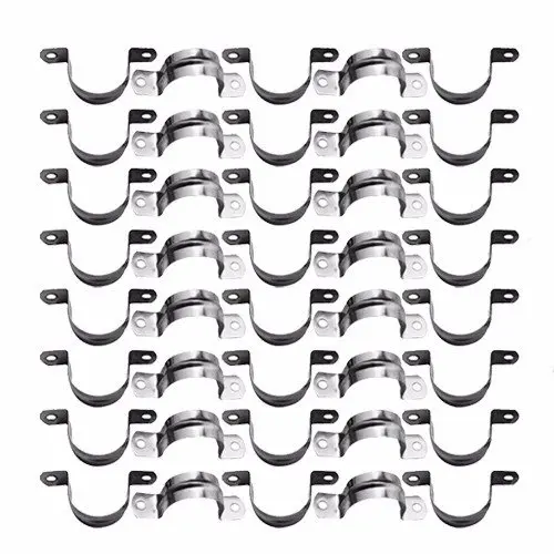 Wideskall 3/4" inch Heavy Duty Pipe Tube Conduit Steel Hanger U Strap Clamps Clip w/Screws (Pack of 40) Wideskall 3/4" inch Heavy Duty Pipe Tube Conduit Steel Hanger U Strap Clamps Clip w/Screws (Pack of 40)