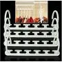 10Pcs Practical Clothes Hanger Rack Wardrobes Shop Closet Wonder Clothing Hook Magic Space Saver 10Pcs Practical Clothes Hanger Rack Wardrobes Shop Closet Wonder Clothing Hook Magic Space Saver