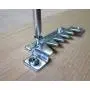 Super Heavy Duty Sawtooth Hanger - 10 Pack - Pallet Hanger - Heavy Sawtooth Picture Hangers with Screws Supports 250 lbs