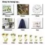 Picture Hangers, Nails for Hanging Kit, Gold 120 Pieces Professional Photo Frame Hooks for Wall Mounting Supports 10-100 lbs & Reduce Damage to Walls by GoldskyUS (Gold,120pcs)