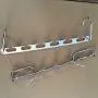 Whitelotous 6PCS Metal Clothes Hanger Rack Clothing Hook Space Saver Organizer Set