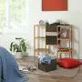 SONGMICS Set of 3 Rattan-Style Storage Baskets Bins, Storage Cubes, Indoor Collapsible Toy Organizer, 27L Decorative Bins with Metal Frame and Handles, Bedroom Closet Laundry Room, Brown URRB130BR SONGMICS Set of 3 Rattan-Style Storage Baskets Bins, Storage Cubes, Indoor Collapsible Toy Organizer, 27L Decorative Bins with Metal Frame and Handles, Bedroom Closet Laundry Room, Brown URRB130BR