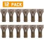 Brick Clips for Hanging, Spring Steel Hanger Exposed Brick Wall Hook Fastener Fits Brick 2 1/4 to 2 3/8 in Height 12 Pack Brick Clips for Hanging, Spring Steel Hanger Exposed Brick Wall Hook Fastener Fits Brick 2 1/4 to 2 3/8 in Height 12 Pack