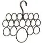 iDesign Axis Metal Loop Scarf Hanger, No Snag Closet Organization Storage Holder for Scarves, Mens Ties, Womens Shawls, Pashminas, Belts, Accessories, Clothes, 18 Compartments (3 Pack Bronze) iDesign Axis Metal Loop Scarf Hanger, No Snag Closet Organization Storage Holder for Scarves, Mens Ties, Womens Shawls, Pashminas, Belts, Accessories, Clothes, 18 Compartments (3 Pack Bronze)
