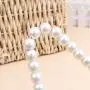 Bueer 3 Pack White Pearl Beads Metal Elegant Clothes Hangers For Kids Children Pet Dog Bueer 3 Pack White Pearl Beads Metal Elegant Clothes Hangers For Kids Children Pet Dog