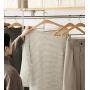Nwn Solid Wood Hanger Hanging Clothes Shelf Home Adult Clothes Bracket (Size : 10)