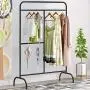 XIAOLONG Coat Rack, Indoor Floor Balcony Clothes Rail Bedroom Hanger Simple Single Pole XIAOLONG Coat Rack, Indoor Floor Balcony Clothes Rail Bedroom Hanger Simple Single Pole