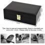 BEGHOME 2-Layer Leather Jewelry Boxes 36 Compartments Storage Case Bracelet Necklace Ring Bracelet Storage Box