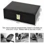 BEGHOME 2-Layer Leather Jewelry Boxes 36 Compartments Storage Case Bracelet Necklace Ring Bracelet Storage Box