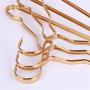 HZYWL Aluminum Hanger 50 Pack Stainless Steel Strong Metal Clothes Hangers-16 Inch Silvery Durable Keep Away from Rust Skirt Hangers,G,50pieces HZYWL Aluminum Hanger 50 Pack Stainless Steel Strong Metal Clothes Hangers-16 Inch Silvery Durable Keep Away from Rust Skirt Hangers,G,50pieces