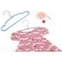 ZSLLO Metal Coat Hangers 20 Pack Surface dip Plastic Non-Slip Thickening grooved Wet and Dry Childrens Clothes Hanger Standard Hangers (Color : Blue) ZSLLO Metal Coat Hangers 20 Pack Surface dip Plastic Non-Slip Thickening grooved Wet and Dry Childrens Clothes Hanger Standard Hangers (Color : Blue)