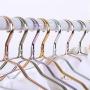 HZYWL Aluminum Hanger 50 Pack Stainless Steel Strong Metal Clothes Hangers-16 Inch Silvery Durable Keep Away from Rust Skirt Hangers,G,50pieces HZYWL Aluminum Hanger 50 Pack Stainless Steel Strong Metal Clothes Hangers-16 Inch Silvery Durable Keep Away from Rust Skirt Hangers,G,50pieces