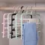 HJYPYJ Magic Hanger,Household Multi-Layer Storage Folding Hanger,Non-Slip PP Trouser Hangers,Applicable Balcony,Wardrobe Non-Slip/Pink / 6 pcs HJYPYJ Magic Hanger,Household Multi-Layer Storage Folding Hanger,Non-Slip PP Trouser Hangers,Applicable Balcony,Wardrobe Non-Slip/Pink / 6 pcs
