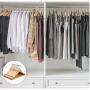 5 Pcs Wooden Adult Clothes Hangers for Jeans Pants Coat Hanger Home Storage Holder Dress Long Racks