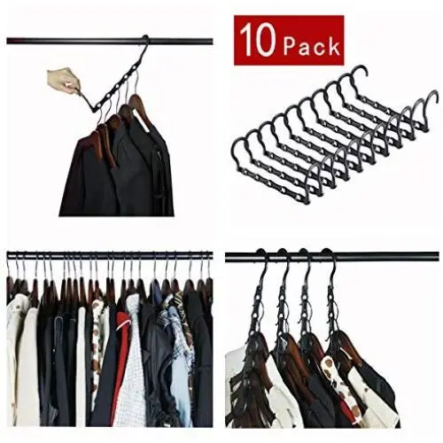 Cascading Hanger organizer for Clothing Wardrobe,Closet Space Hanger organizer Saver Pack of 10 Pack with Sturdy Plastic Hanger Clothes Hangers Organizer for Heavy Clothes ,Trouser, Jeans Etc Cascading Hanger organizer for Clothing Wardrobe,Closet Space Hanger organizer Saver Pack of 10 Pack with Sturdy Plastic Hanger Clothes Hangers Organizer for Heavy Clothes ,Trouser, Jeans Etc