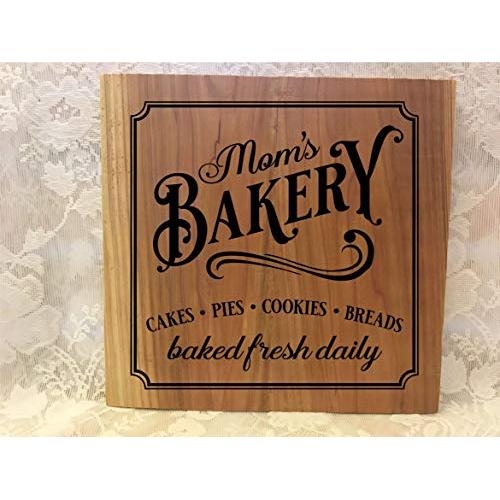 PERSONALIZED BAKERY SIGN, 10X10 RECLAIMED CEDAR SIGN, INCLUDES HANGER, HANDMADE, BAKERY SIGN, KITCHEN SIGN, Birthday Gift, Wedding Gift, Anniversary Gift