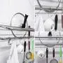 10 Pcs Round S Shaped Hooks Hanging Hooks Hangers in Polished Stainless Steel Metal Fits Kitchen, Bedroom and Office- Outdoor Garage Home Storage Organization 10 Pcs Round S Shaped Hooks Hanging Hooks Hangers in Polished Stainless Steel Metal Fits Kitchen, Bedroom and Office- Outdoor Garage Home Storage Organization