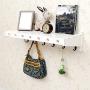 CiiBing Multifunction Coat Rack, Living Room Wall Hook Up Coat Rack Bathroom Hanger Solid Wood Coat Rack Creative Clothes Hanger 18 3078CM hat Shelves (Color : #2)