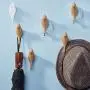 Resin Bird Coat Hook Wall Hanger, Creative Art Wall Decor for Key Towel Hat Bag Clothes, Set of 3