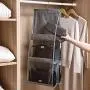 DIOMMELL Purses Hanger Hanging Handbag Organizer Bags Storage Holder for Closet with 6 Larger Pockets DIOMMELL Purses Hanger Hanging Handbag Organizer Bags Storage Holder for Closet with 6 Larger Pockets