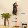 XQY Drying Rack Hangers Solid Wood Floorstanding Hangers Assembly Clothes Rack Living Room Bedroom Simple Modern Clothes Rack