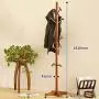 XQY Drying Rack Hangers Solid Wood Floorstanding Hangers Assembly Clothes Rack Living Room Bedroom Simple Modern Clothes Rack